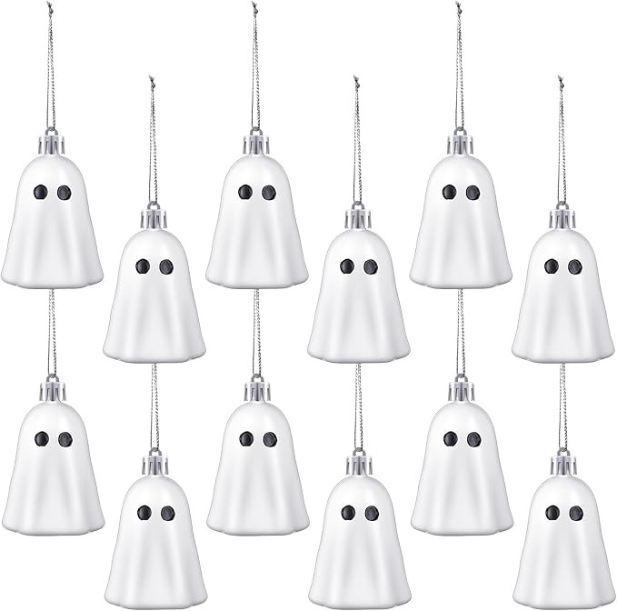 Halloween Hanging Ornaments Ghost Decoration Halloween Tree Decorations Ornaments Plastic Decorat... | Amazon (US)