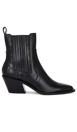 Senna Bootie in Black | Revolve Clothing (Global)
