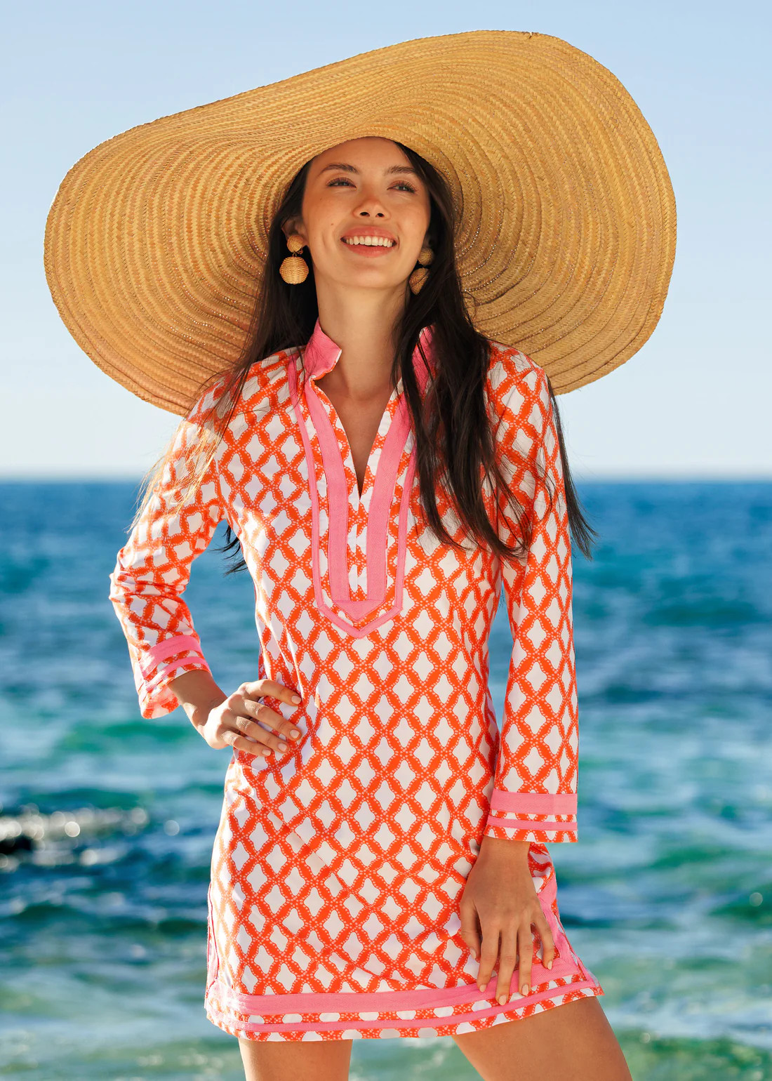 Sunset Oasis Tunic Dress | Cabana Life