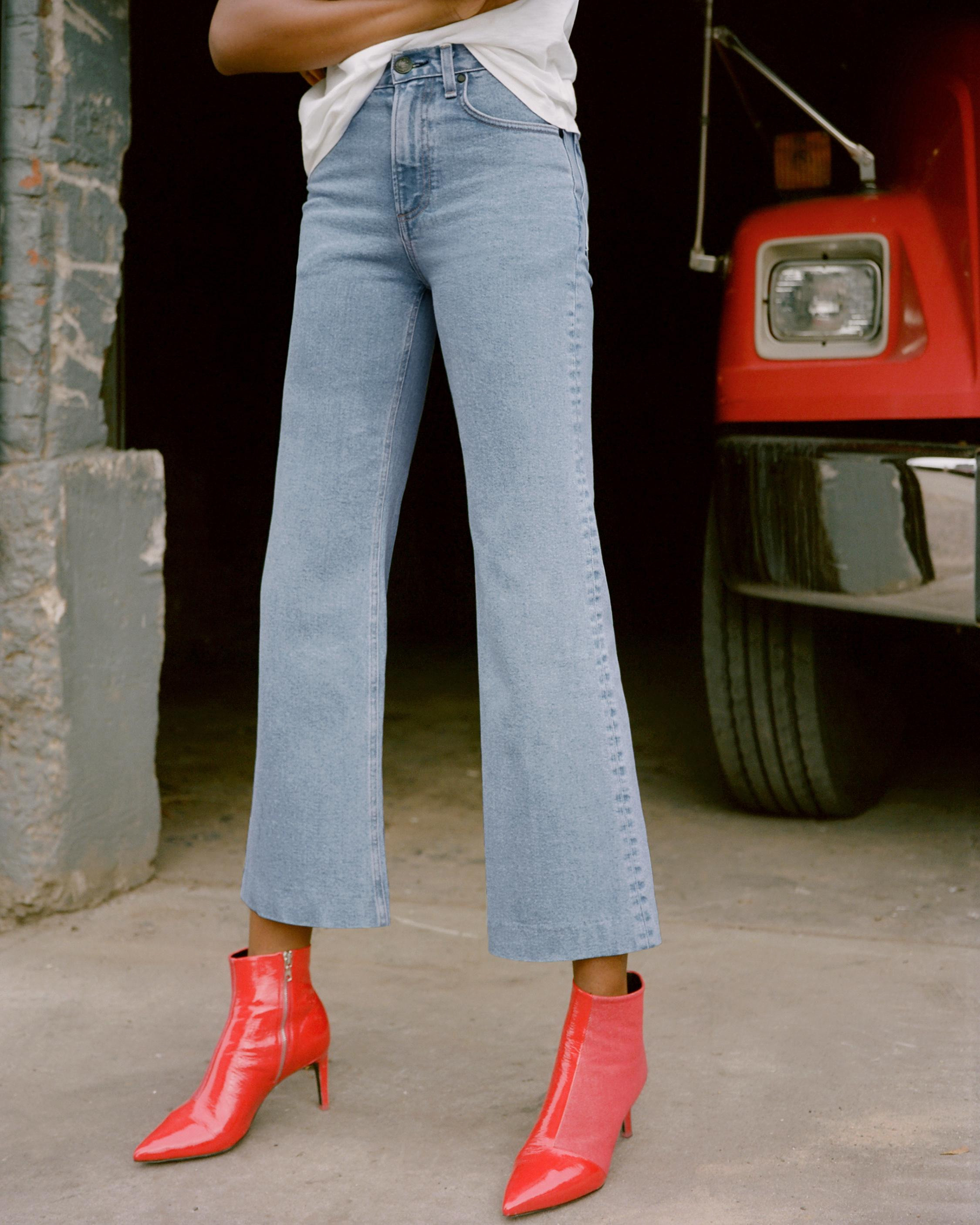 Ankle justine trouser wide leg | rag + bone