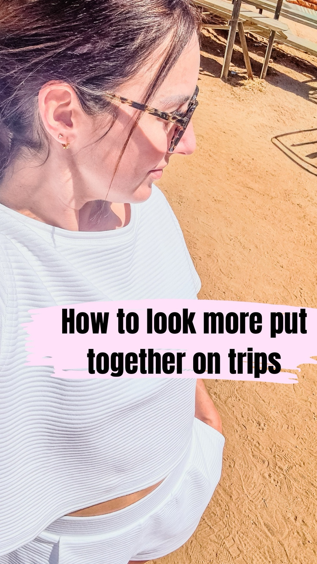 Looking more put together on trips isn’t about having more outfits, it’s about having better ones. Pieces you can wear multiple ways, pack without overthinking, and actually reach for again 🌿

Top: M Bottoms run large: usually M (I exchanged these for S)

#LTKTravel #LTKOver40 #LTKootd