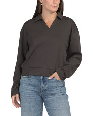 Long Sleeve Polo Top | Marshalls