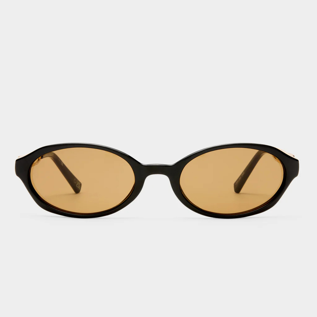 LUNITA | BLACK LIGHT BROWN MONO | Le Specs UK