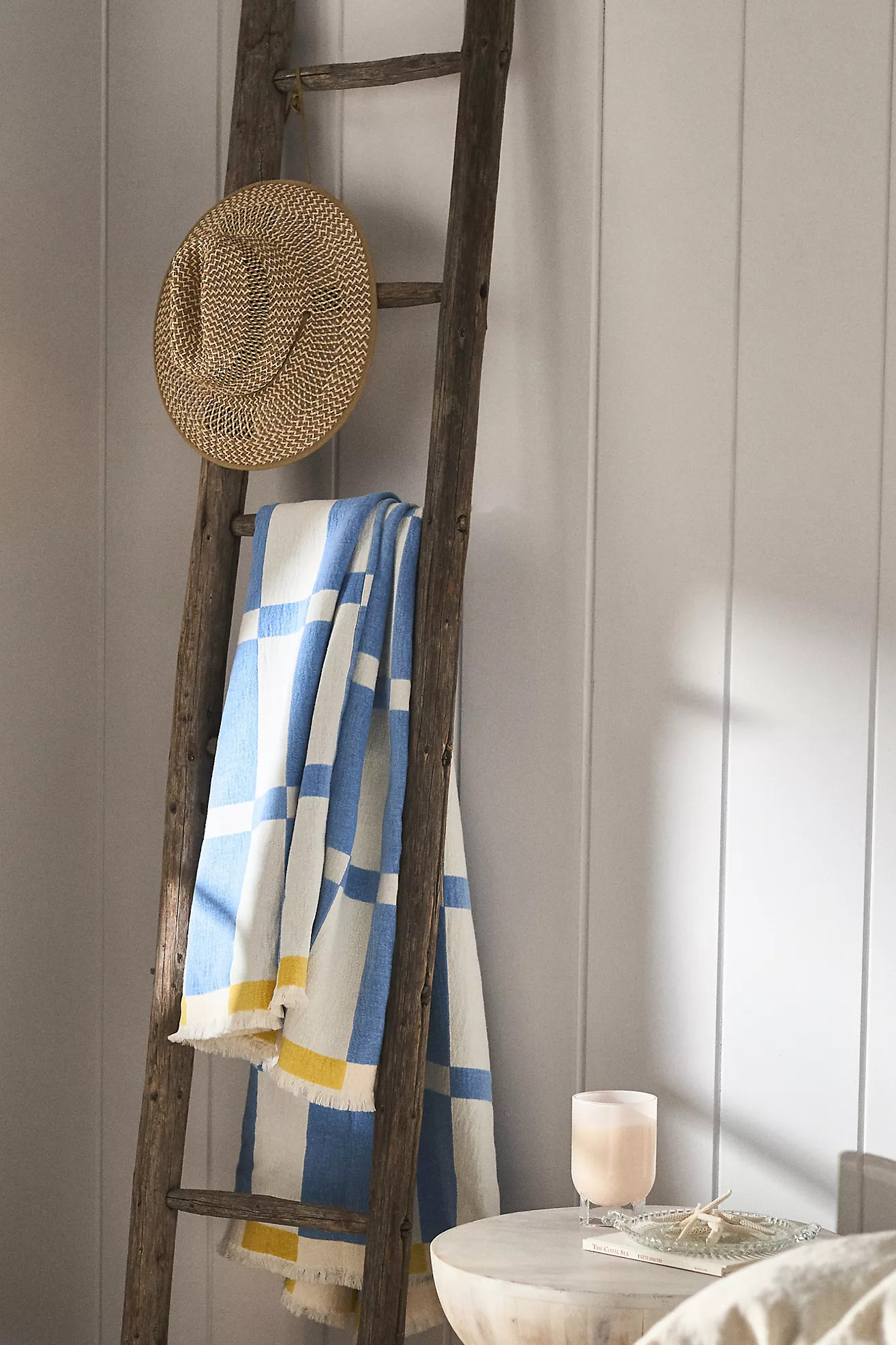 Ares Cotton Chenille Woven Throw Blanket | Anthropologie (US)