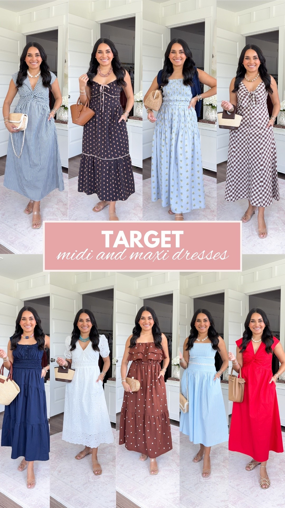 Target Midi and Maxi Dresses - On Sale!
For reference: I’m 5’0, petite, 32b bra size, and 2/26 in bottoms, pear shaped. 
*Everything I share is unaltered! TTS means true to size. Between size 5-6.5 in shoes

All dress size xs TTS
Flat sandals size 5.5 TTS
Heels size 5 TTS




Summer dresses
Graduation dresses
Date night outfits
Graduation guest outfits
Summer outfits
Vacation outfits beach

#LTKootd #LTKSaleAlert #LTKPetite #LTKPetite #LTKootd #LTKSaleAlert