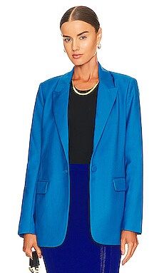 Bardot x REVOLVE Sandie Blazer in Cobalt from Revolve.com | Revolve Clothing (Global)