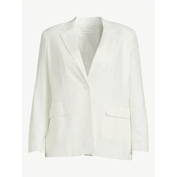 Free Assembly Women's Slim-Fit Blazer - Walmart.com | Walmart (US)