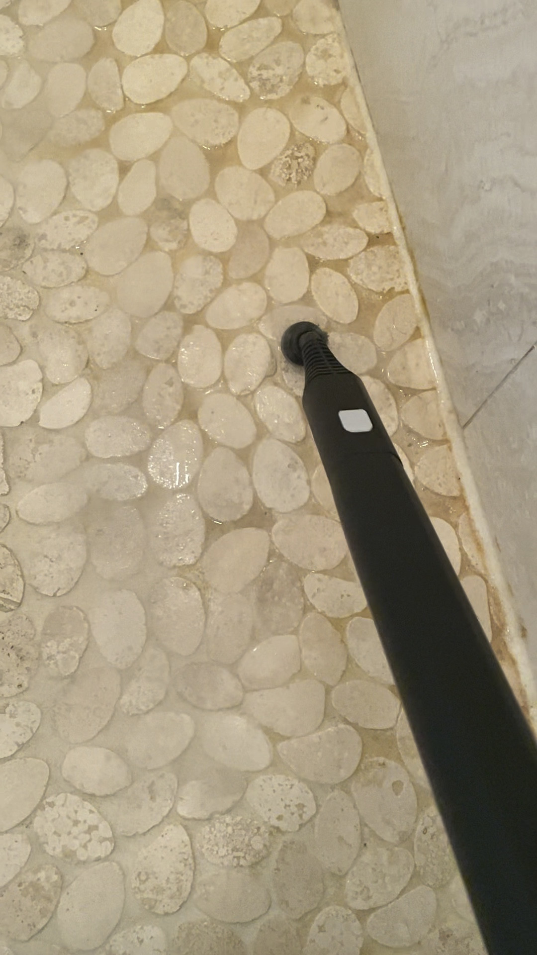 Nothing more satisfying than steam cleaning between the stones in my master shower after far too long 😜

#LTKhome #LTKfamily