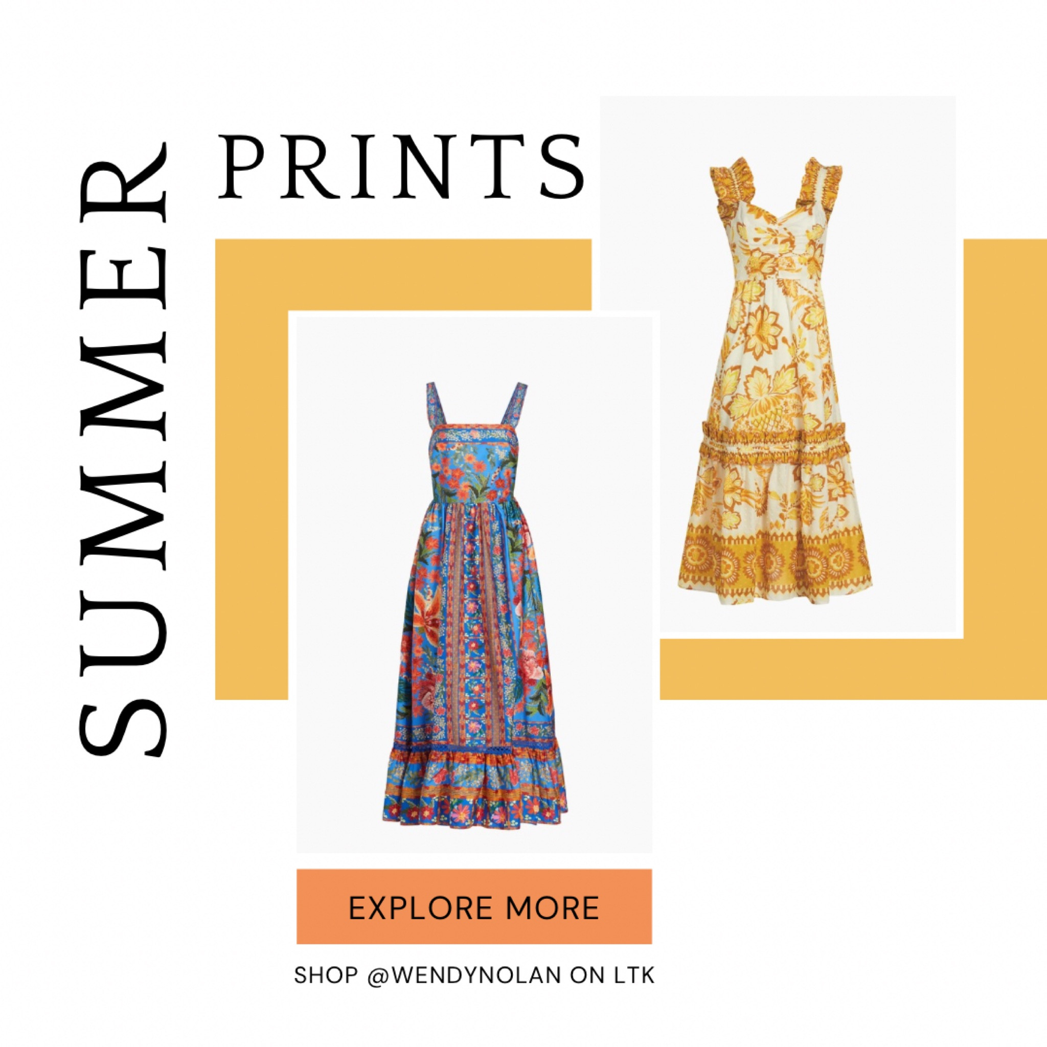 🌸Vivid Stitched Garden maxi dress cascaded in tiered cotton. Adorned with a dramatic back bow. This squareneck piece features broad shoulder straps and a bright floral print.

🌸Aura cotton dress featuring a tropical floral print and Swiss-dot detailing. Wide ruffled straps and a single-tiered skirt define the look.

#LTKStyleTip #LTKU #LTKTravel