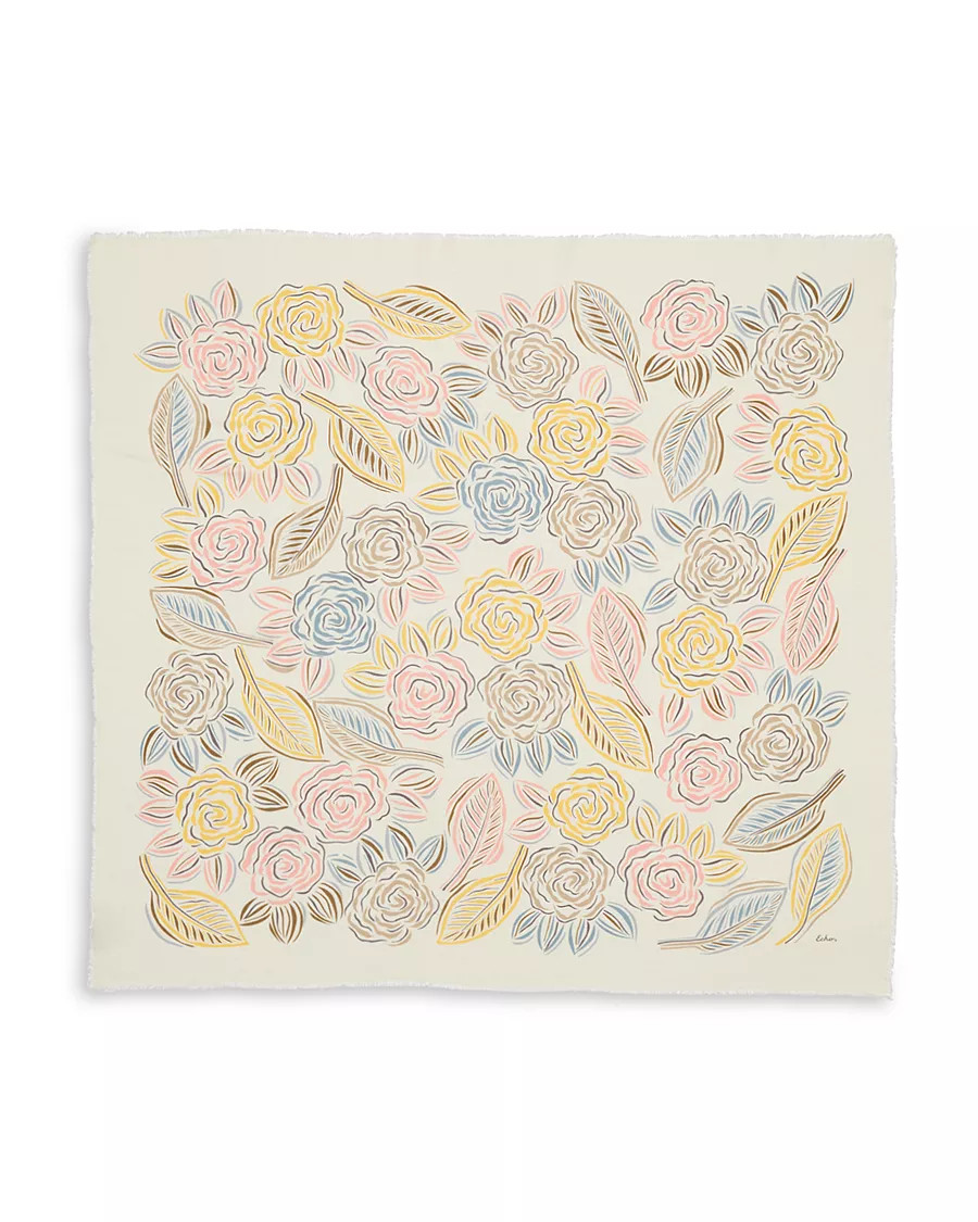 Echo Gestural Rose Square Scarf | Bloomingdale's Jewelry & Accessories | Bloomingdale's (US)