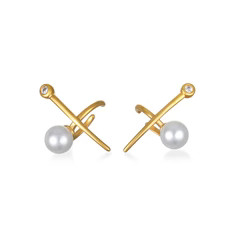 Selene Pearl Earring Cuffs | Sequin