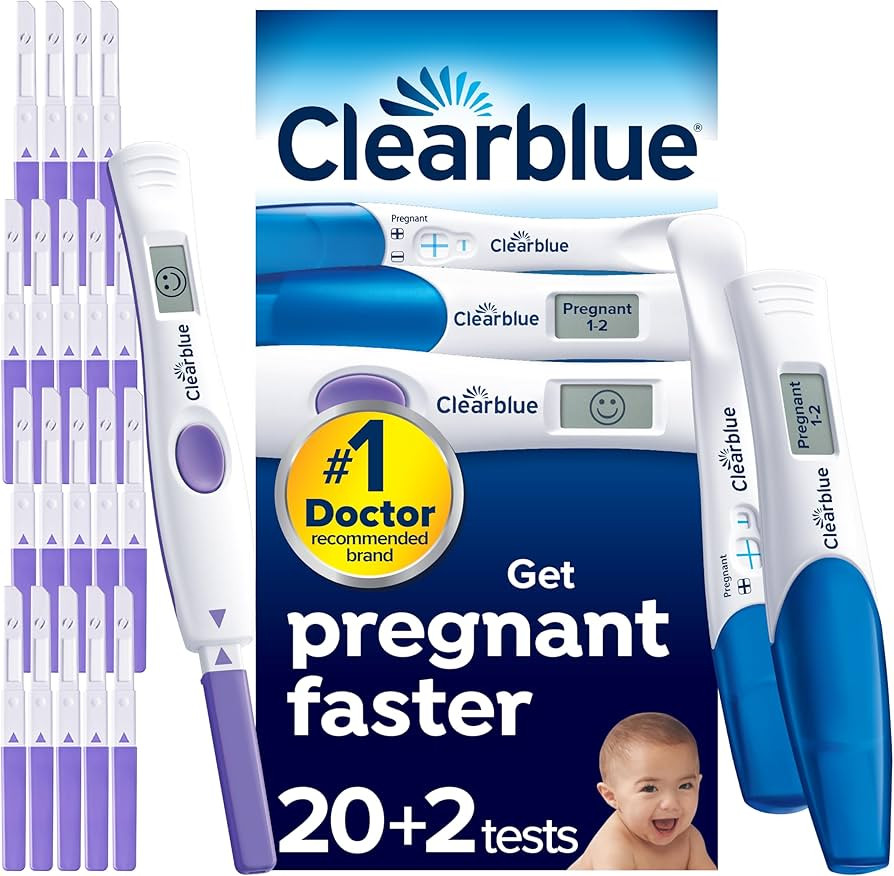 Clearblue Digital Ovulation & Pregnancy Tests, Double Your Chances of Getting Pregnant, 20 Advanc... | Amazon (UK)