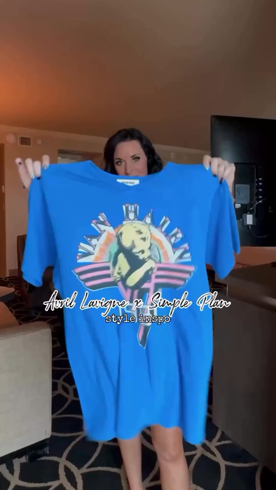 Avril Lavigne x Simple Plan concert inspo 💙

this tee from @daydreamerlaclothing is everything 

C0mment STYLE below to receive a DM with the link to this post on my L T K ⬇ 
https://liketk.it/5g9bP #ltktravel #ltkstyletip #ltkseasonal #ltksummeredit #alternative #concertoutfits #concertinspo #festivaloutfits #festivalinspo #elderemo #altoutfit #edgyoutfits #avrillavignefans #simpleplanoutfits