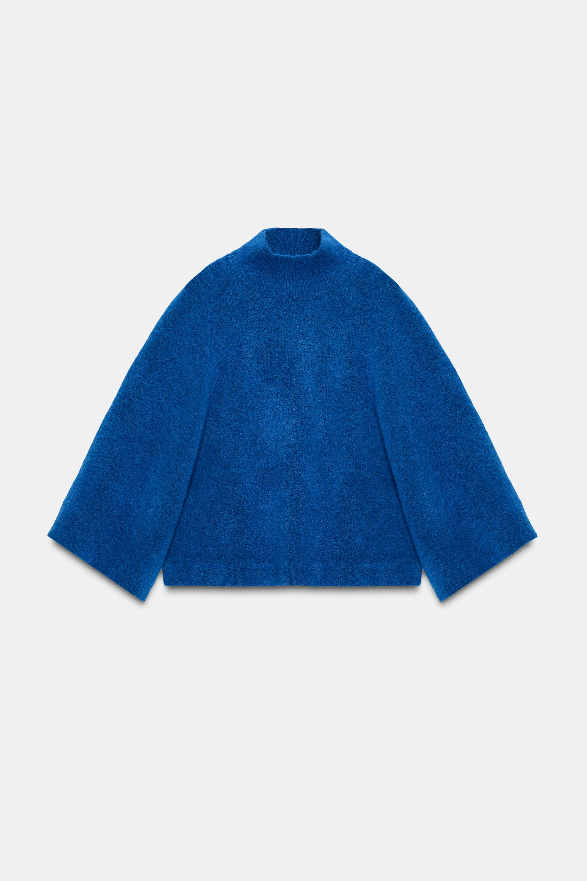 WIDE SLEEVE KNIT JUMPER | Zara US