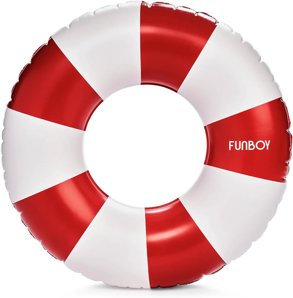 FUNBOY Vintage Red Stripe Inflatable Kids Pool Float Tube 34" | Pool Floats for Kids |Inner Tube ... | Amazon (US)