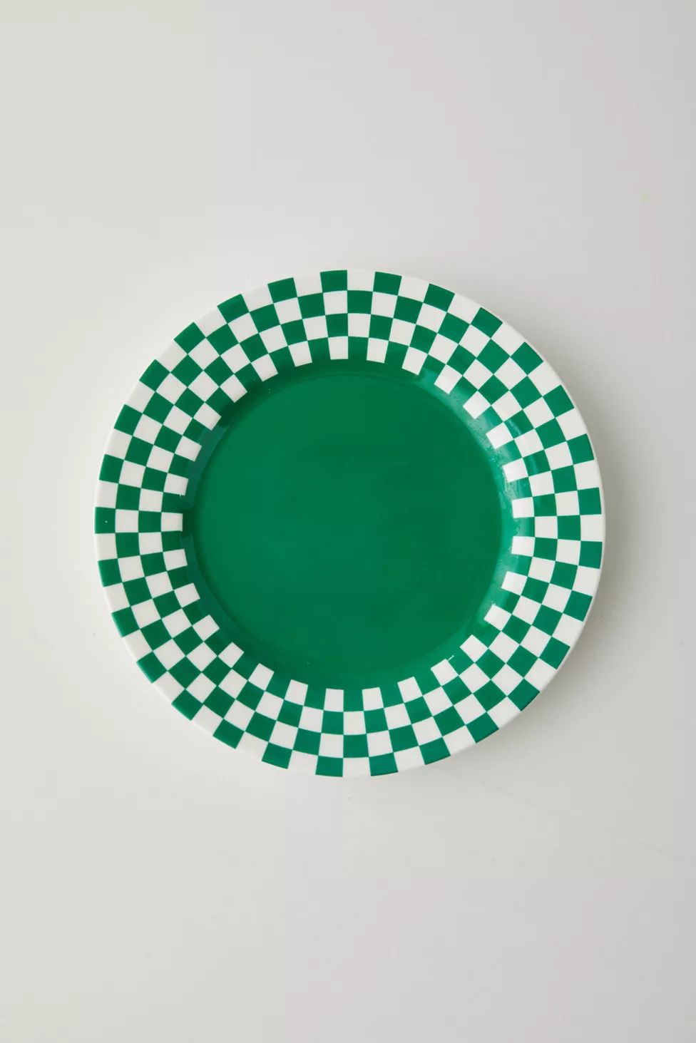 Checker Deli Plate | Urban Outfitters (US and RoW)