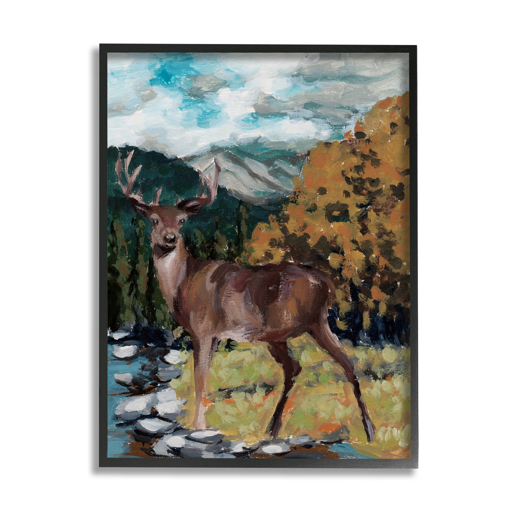 " Rustic Wildlife Deer " | Wayfair North America
