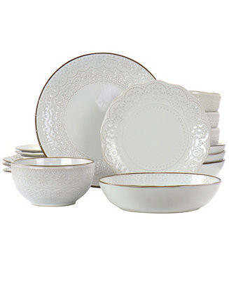 Josefina 16 Pc. Dinnerware Set, Service for 4 | Macy's
