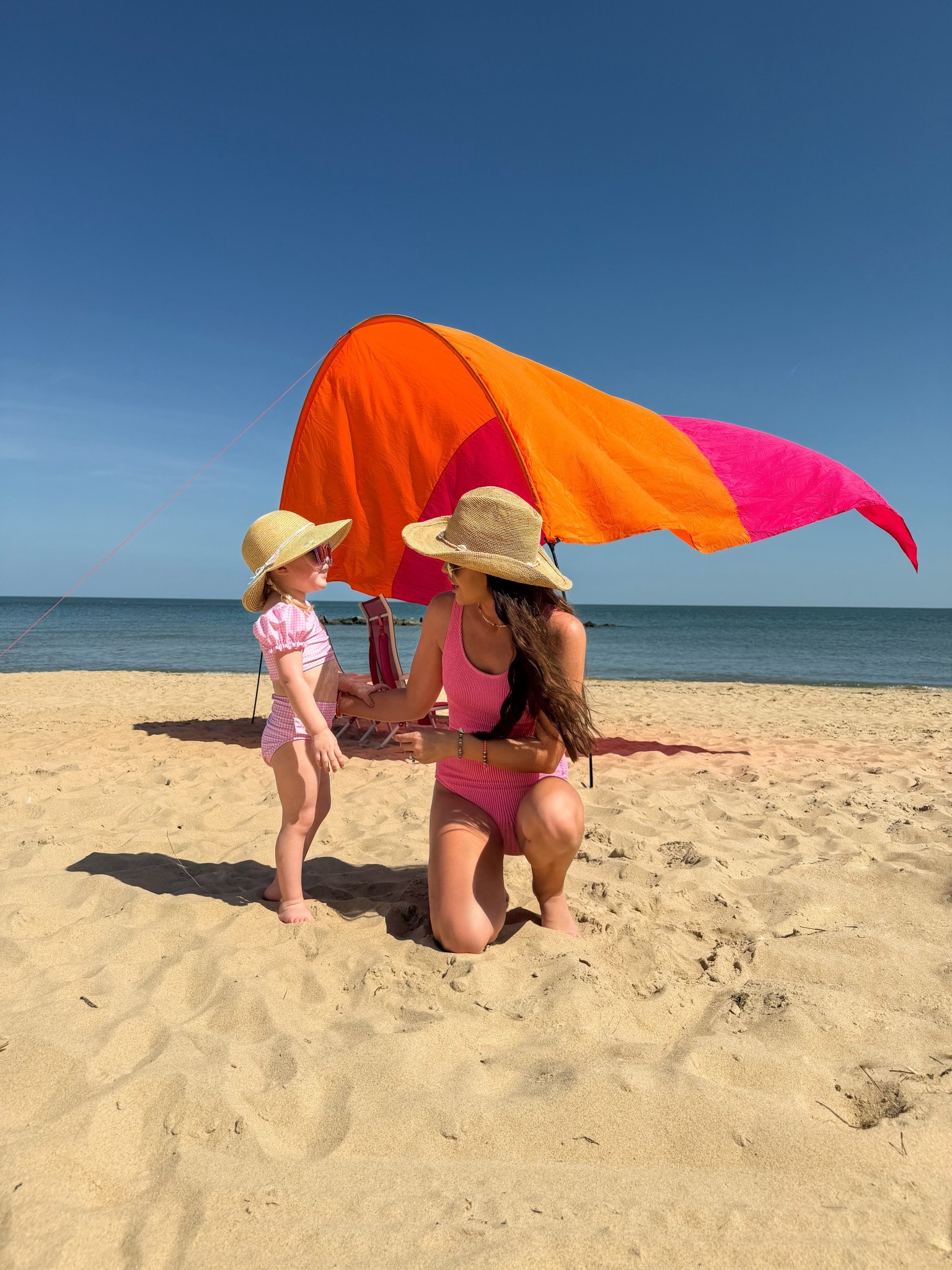 Our beach days just got better! After living by the beach for years, we finally got a @shibumishade and we LOVE it! Easy setup and it provides plenty of shade for the whole family. 🌊🩷🧡 We’re also big fans of the Shibumi chairs! Comfy, lightweight, and matches our shade perfectly! Use my code JessicaSummer for 10% off orders $100+. Valid through 5/4/26!

#ad #shibumishade 

#LTKmomlife #LTKdayinmylife #LTKKids
