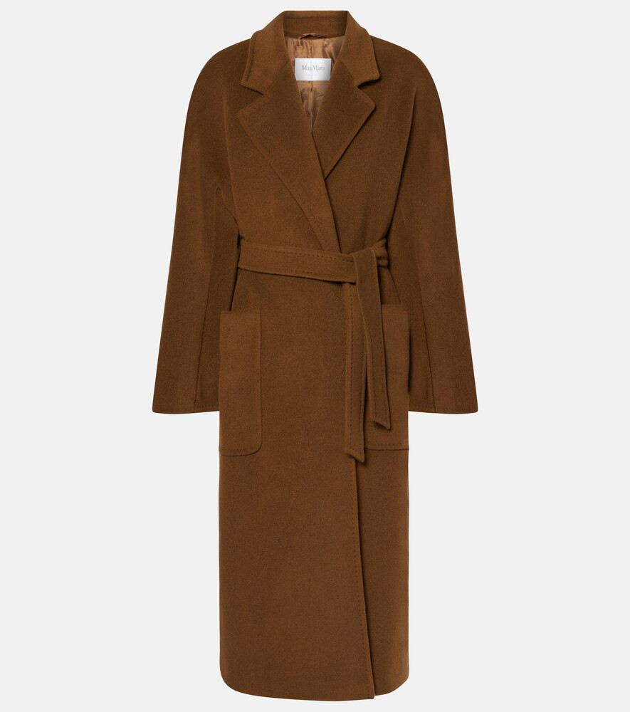 Max Mara Attuale1234 camel hair wrap coat | Mytheresa (US/CA)