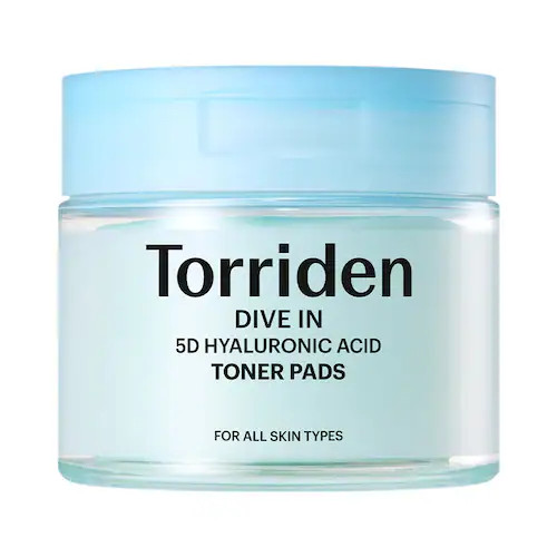 DIVE IN 5D Hyaluronic Acid Toner Pads for Deep Hydration & Exfoliation | Sephora (US)