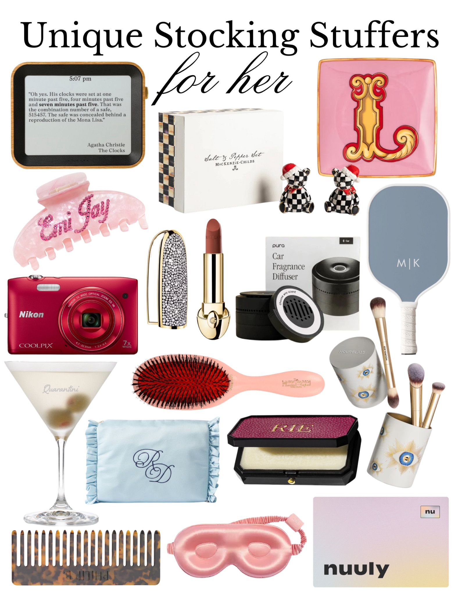 Looking to up your Christmas gift game this year? Here are some unique stocking stuffers to gift or receive✨🎄 #stockingstuffers #christmas #unique #stocking #stuffers #presents #stockingstuffersforher #gift #giftsforher #holiday #giftguide #holidaygiftguide #luxury #boujee #styledbyval 

#LTKFindsUnder100 #LTKHoliday #LTKGiftGuide