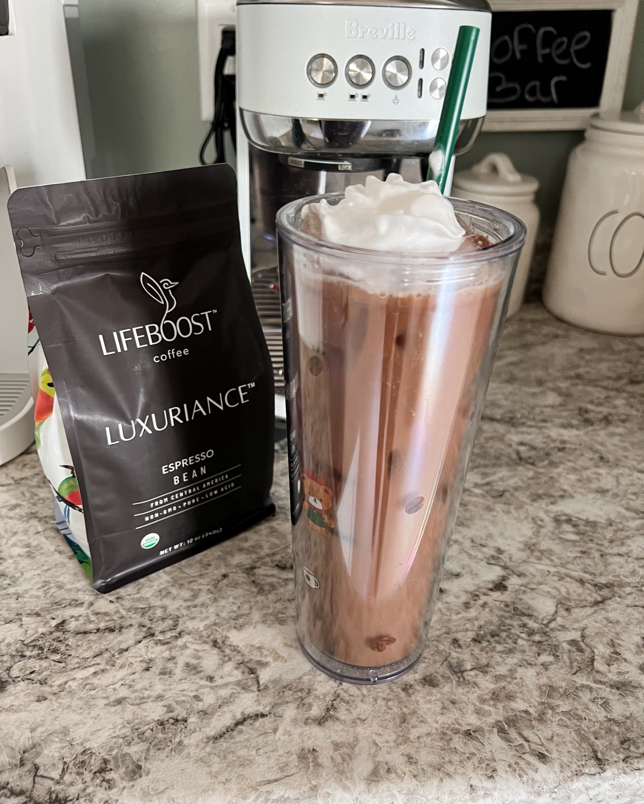 Dairy-free iced mocha at home 🤎 made with my go-to espresso beans—smooth, low acid, and so good over ice ☕️✨

Recipe:
• espresso
• chocolate almond milk
• dairy-free whip creamm


#LTKdayinmylife