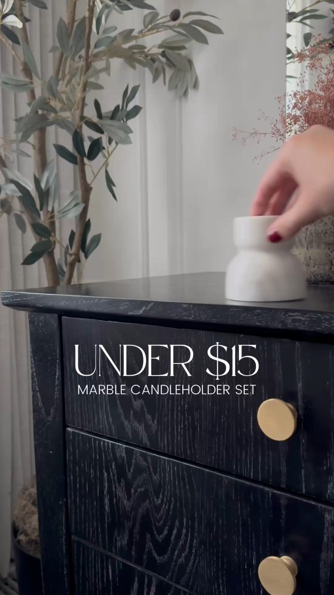 The cutest candle holders! Great price and you can flip them over for votives

#LTKHome