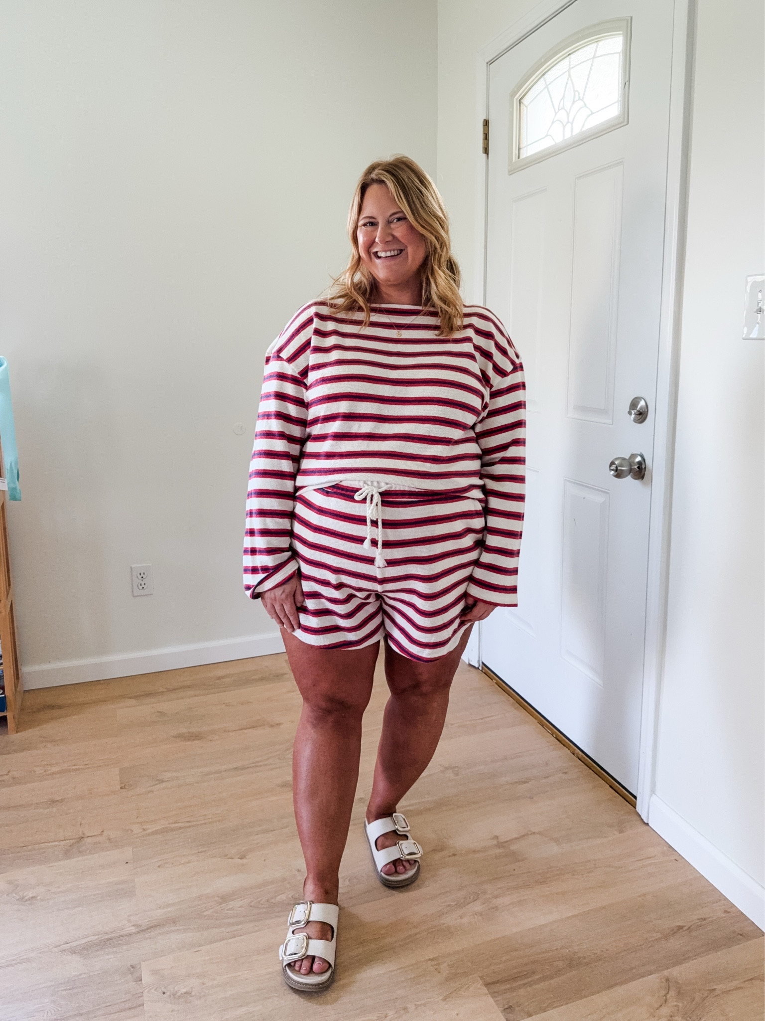 Love this matching set! Wearing an XL in both.

#LTKMidsize #LTKBump #LTKmomlife
