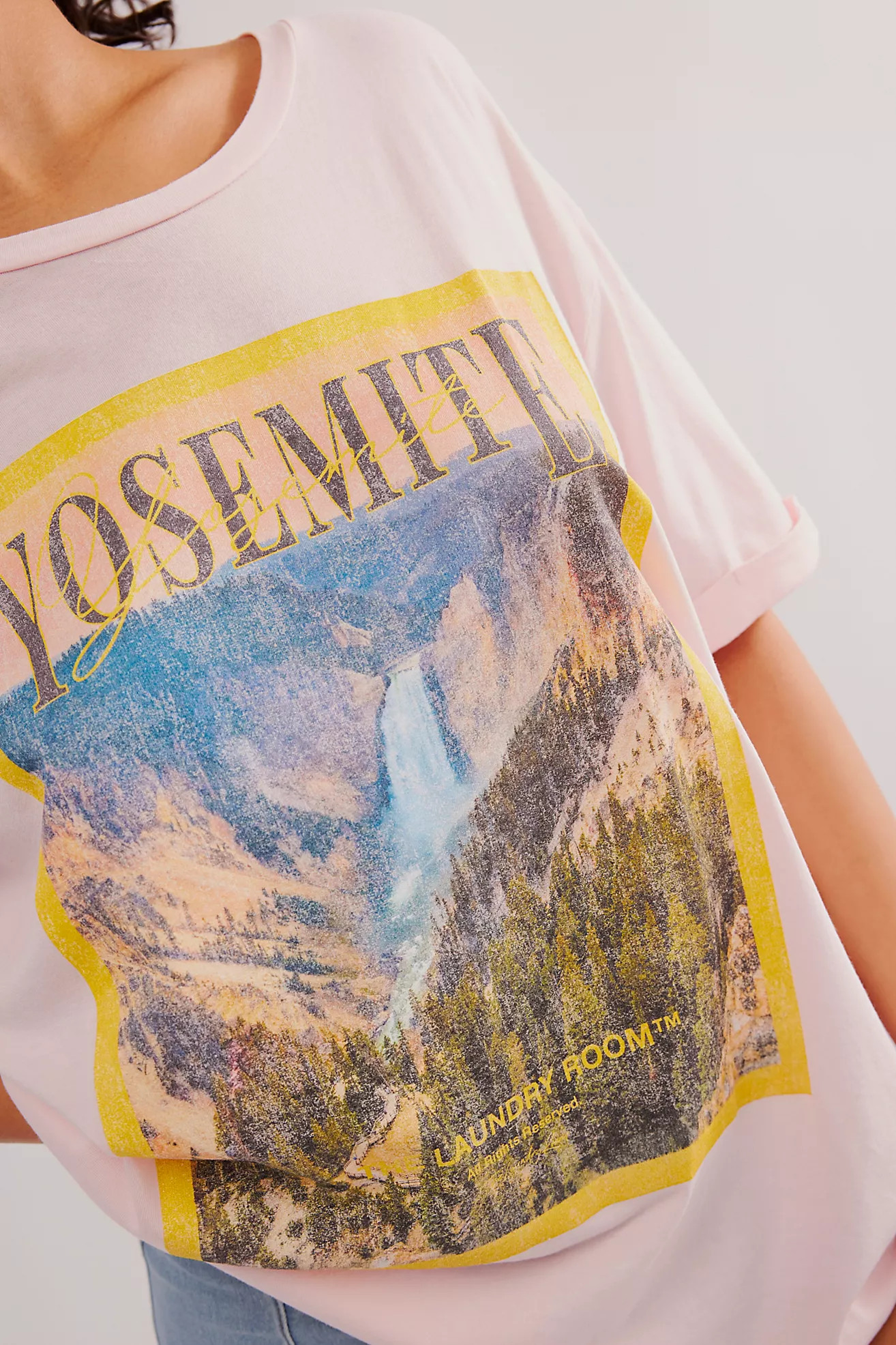 The Laundry Room Yosemite Waterfall One-Size Tee | Free People (Global - UK&FR Excluded)