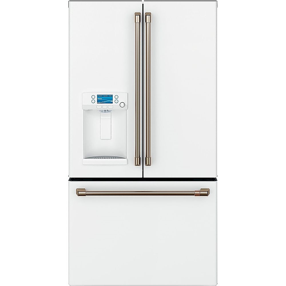Café 27.8 Cu. Ft. French Door Refrigerator with Hot Water Dispenser Matte White CFE28TP4MW2 - Be... | Best Buy U.S.