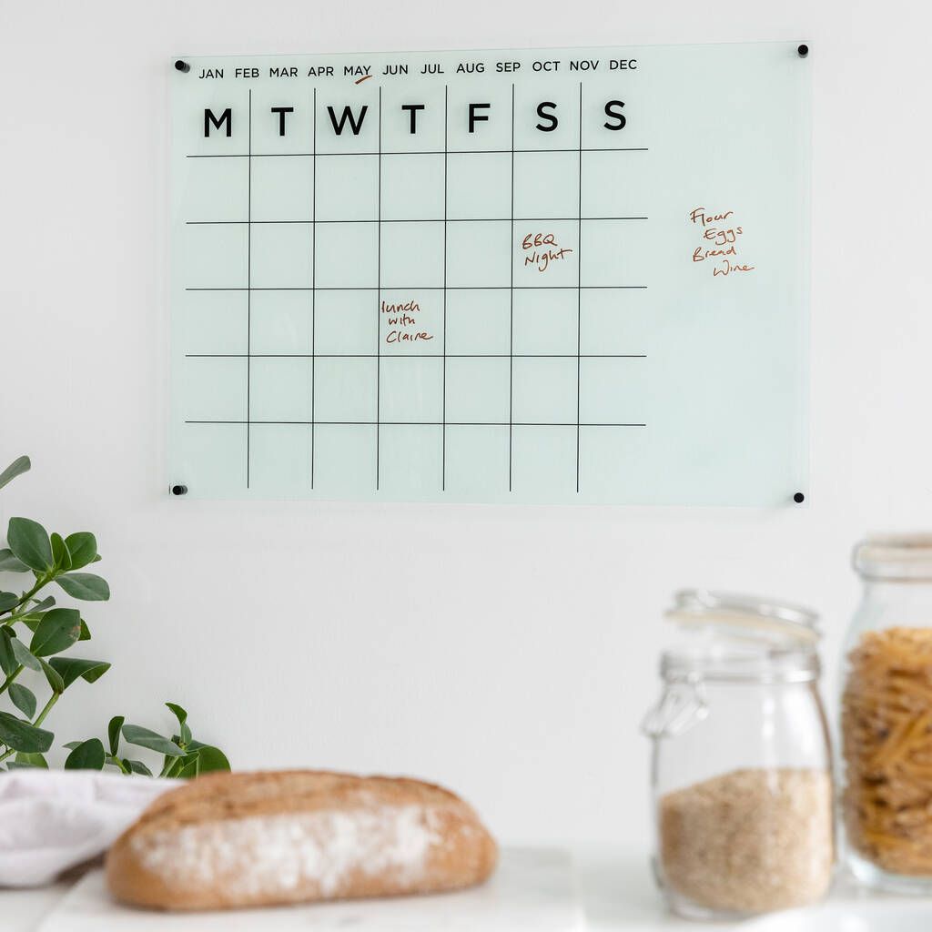Acrylic Month To View Kitchen Planner | Not On The High Street