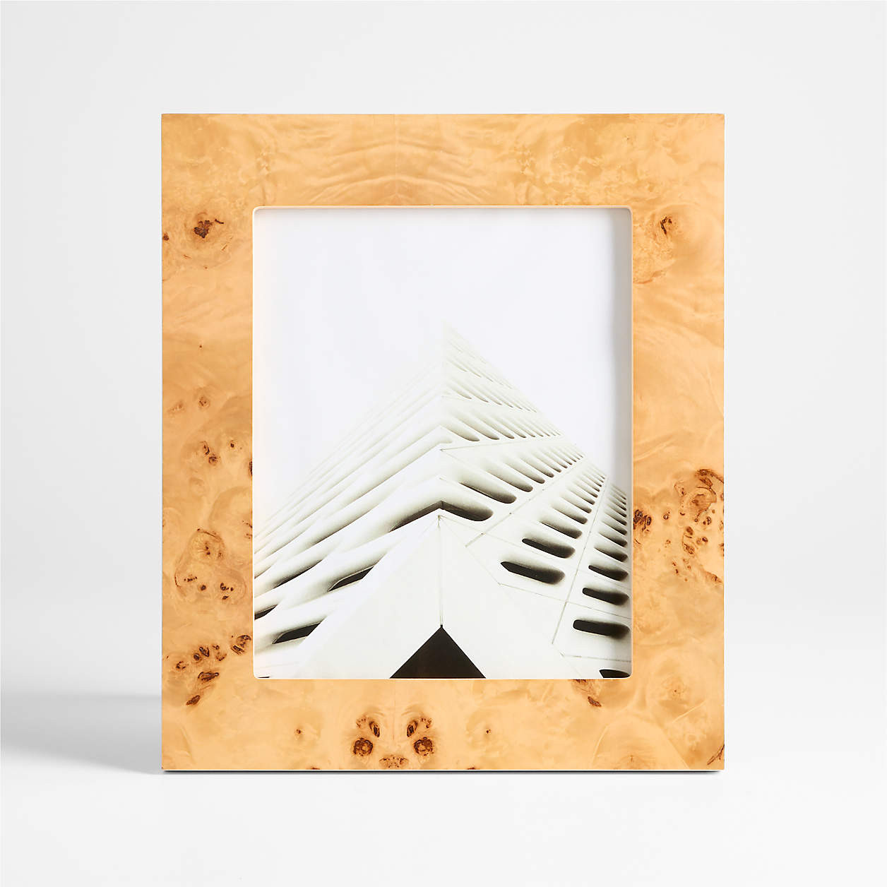 Burlwood 8x10 Picture Frame + Reviews | Crate & Barrel | Crate & Barrel