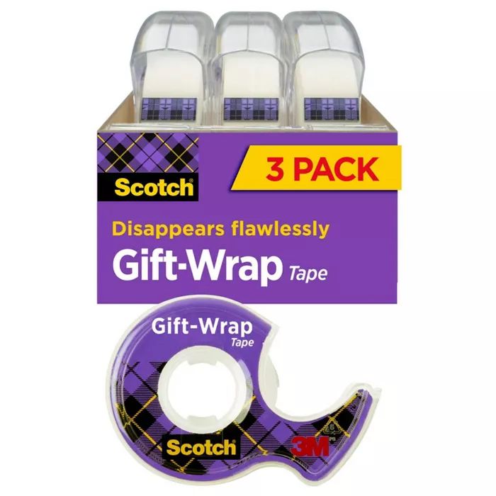 Scotch 3ct .75"x350" Gift Wrap Tape | Target