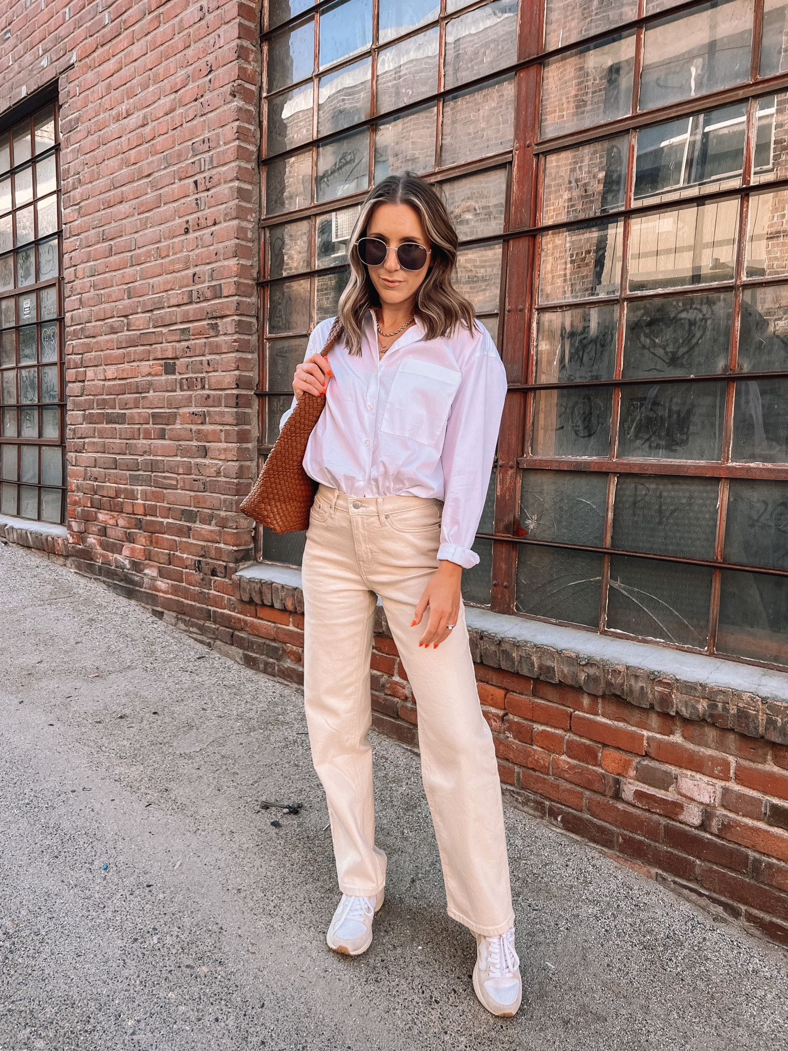 Calvin Klein Essentials✨ Wearing a small button down and size 25 pants 

#LTKstyletip #LTKunder100 #LTKsalealert