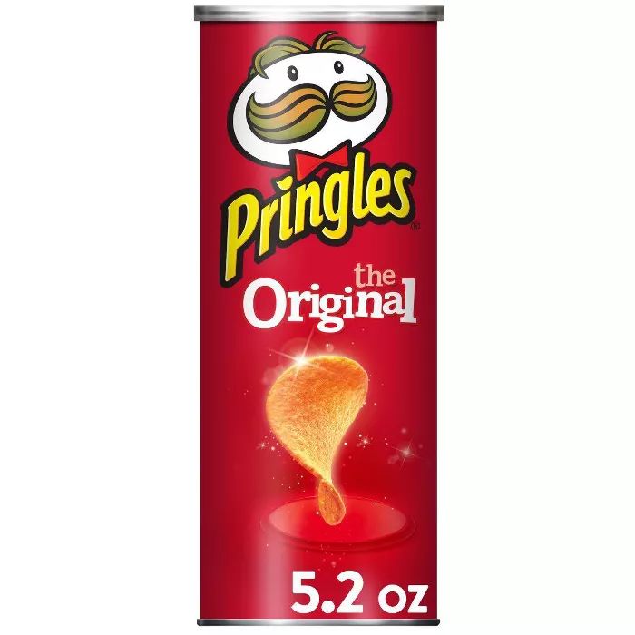 Pringles Original Flavored Potato Crisps Chips - 5.2oz | Target