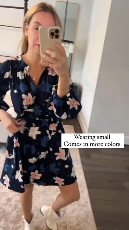 I normally don’t go for floral print but this dress is too cute! And affordable!! Fits tts, wearing SZ S 

#LTKfindsunder50 #LTKstyletip #LTKSeasonal