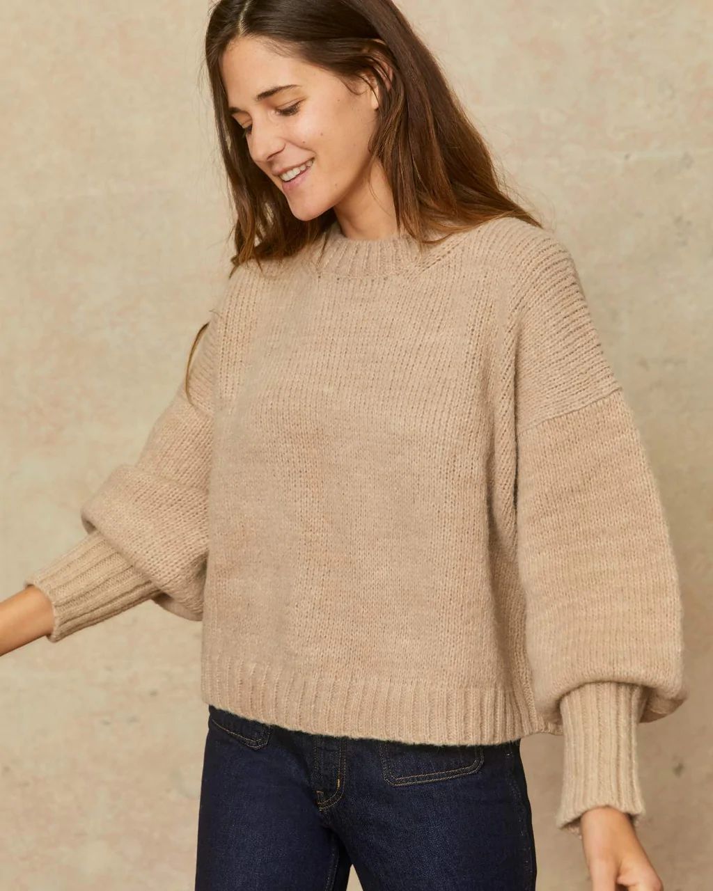 The Jane Sweater | Quinoa | Christy Dawn