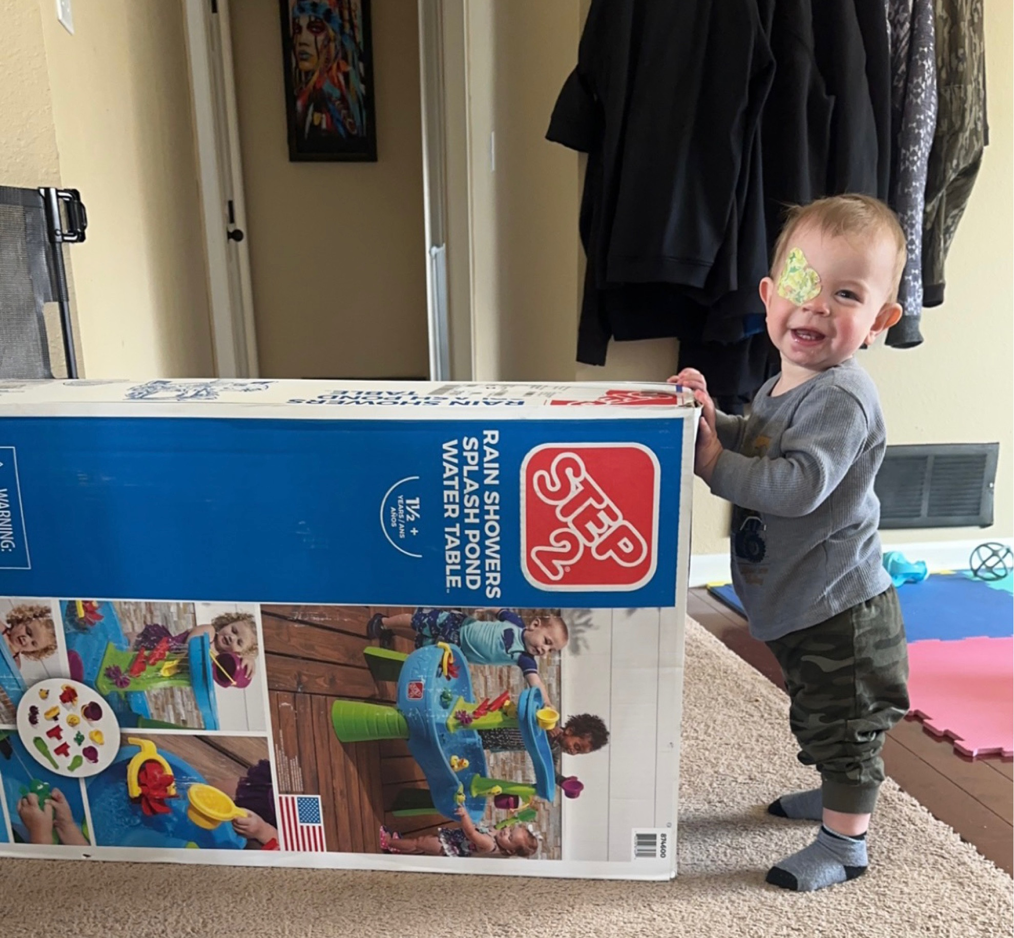 Little dude is super excited for his first water table. He is gonna have so much fun with it this summer. Now I just need to find a fish tank pump to make it flow by itself  

#LTKkids #LTKbaby #LTKswim