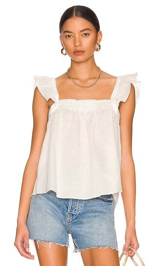 Leigh Top in White | Revolve Clothing (Global)