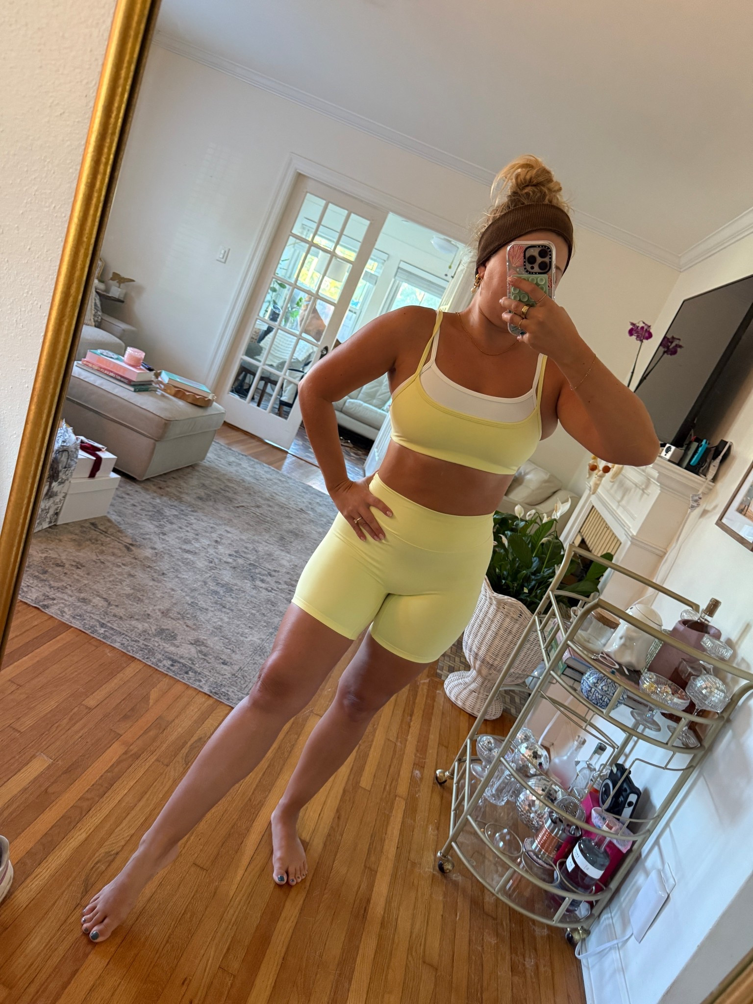 These P’tula sets are my favorite! Especially for hot sculpt classes and hot yoga as well as long walks in the Florida heat. They are buttery soft and so comfortable. I have this one in two colors and I have three other sets I absolutely love 

#LTKFindsUnder100 #LTKActive