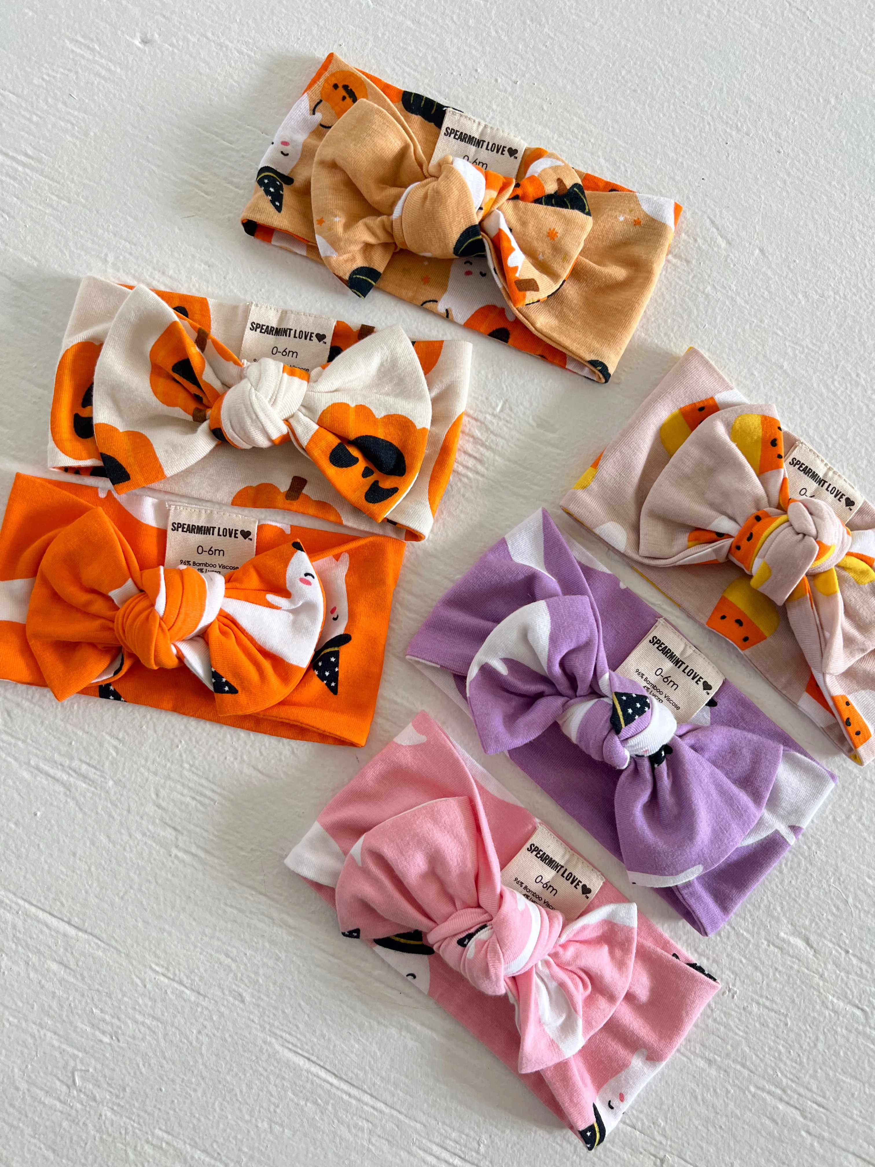 Knot Bow, Pink Ghost | SpearmintLOVE