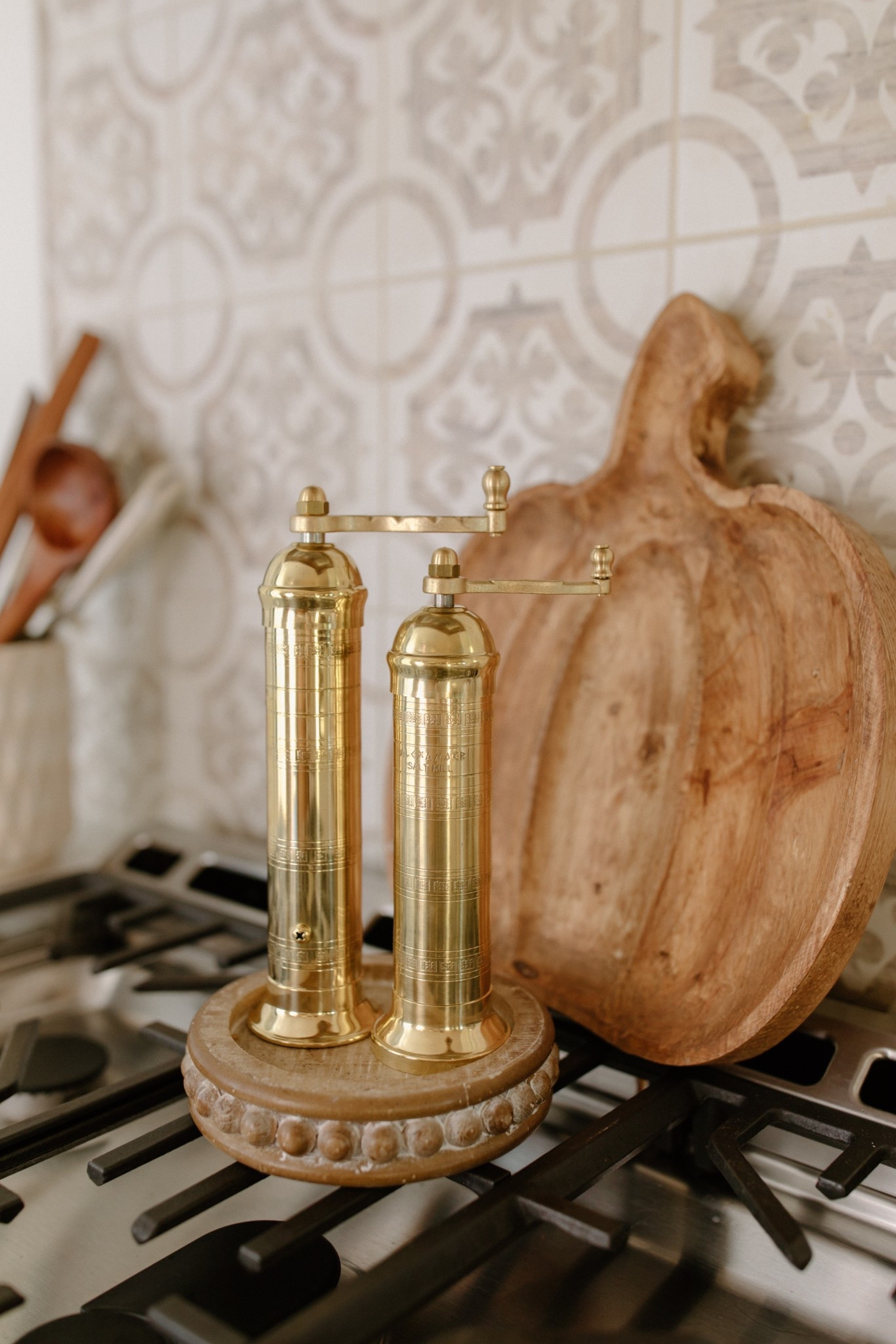These brass salt + pepper mills are  the best quality! Functional and beautiful, they'd make a perfect gift! 

#LTKHoliday #LTKHome #LTKGiftGuide