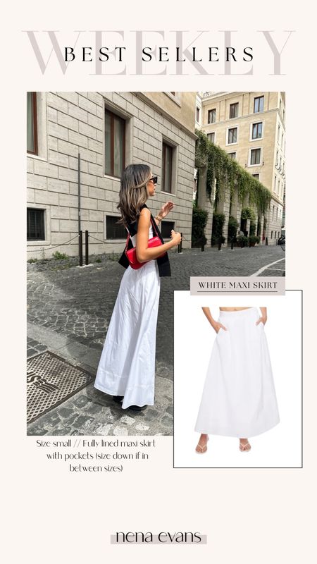 Weekly best seller // wearing size small maxi skirt


Summer outfit 
Spring outfit 
Europe outfit 
Italy outfit 

#LTKstyletip #LTKfindsunder100