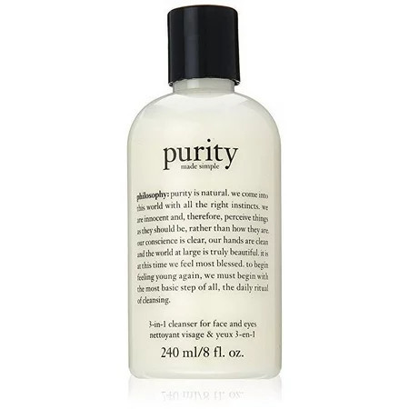 Philosophy Purity Made Simple 3-In-1 Cleanser For Face And Eyes 240Ml/8Oz by | Walmart (US)