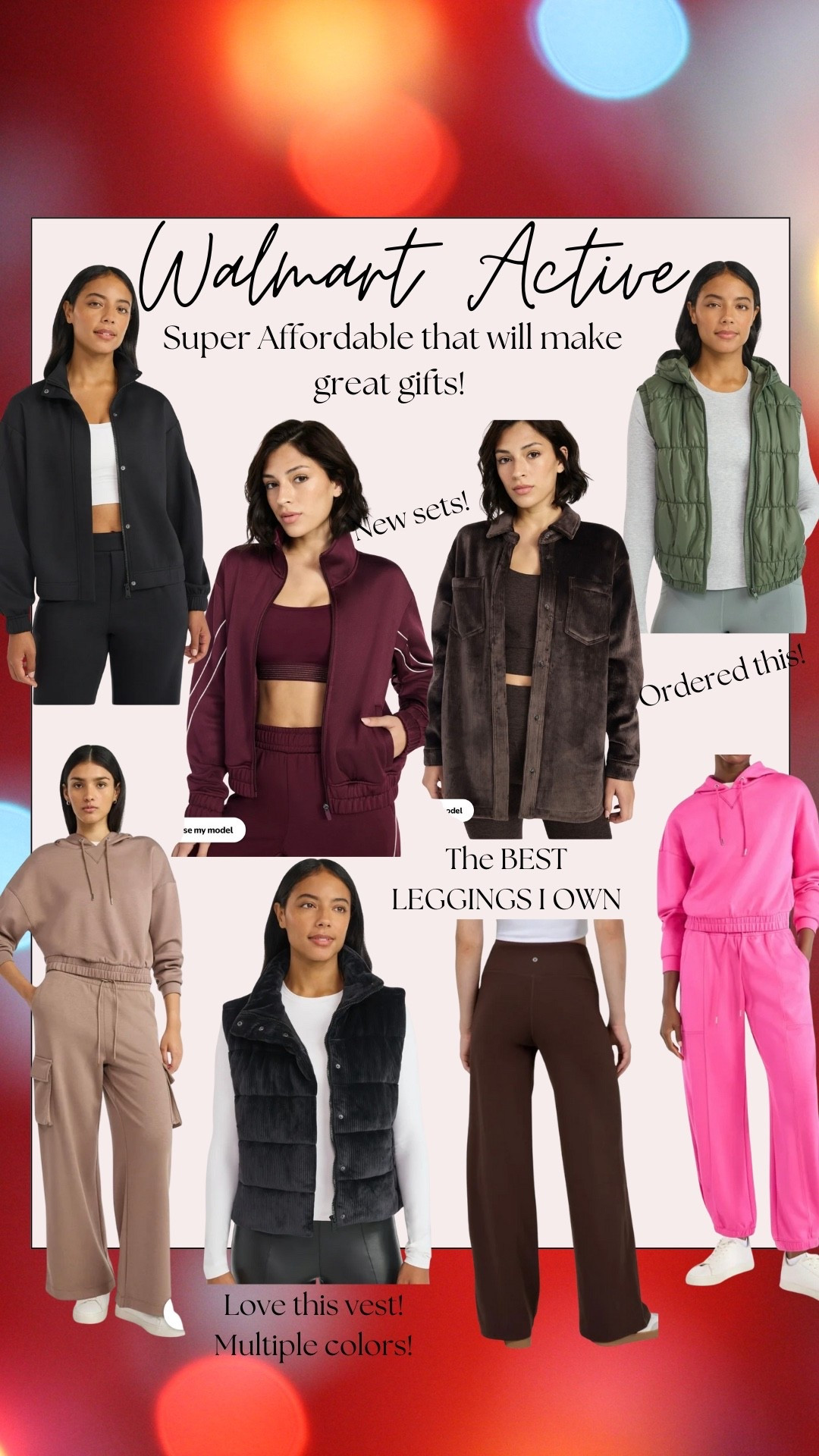 Lots of great Walmart activewear and scuba sets! Easy affordable gifts for her. 

#LTKGiftGuide #LTKActive #LTKFindsUnder50