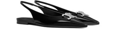 Alma Triomphe slingbacks flat in glossy calfskin | 24S (APAC/EU)