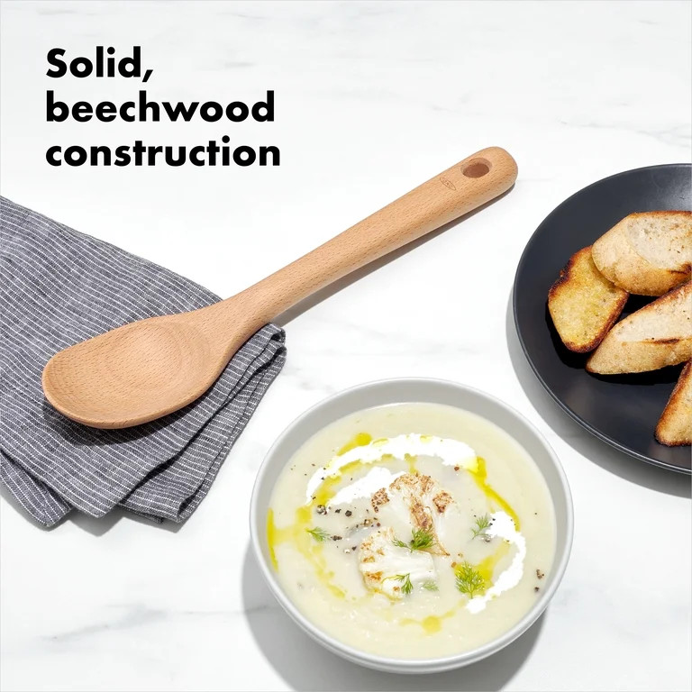 OXO Softworks Wooden 3-Piece Cooking Spoons | Walmart (US)