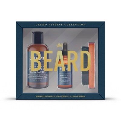 Cremo Palo Santo Beard Grooming Gift Set - 17 fl oz - 3ct | Target