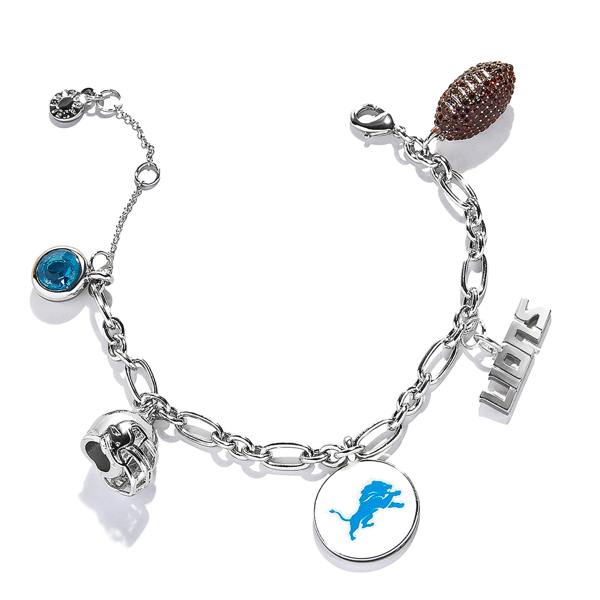 BaubleBar Detroit Lions Charm Bracelet | Fanatics